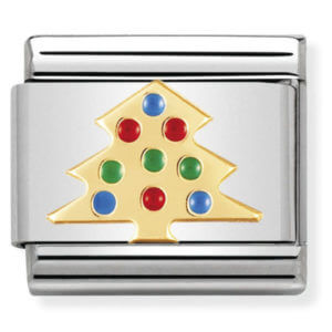 Nomination Gold Christmas Tree