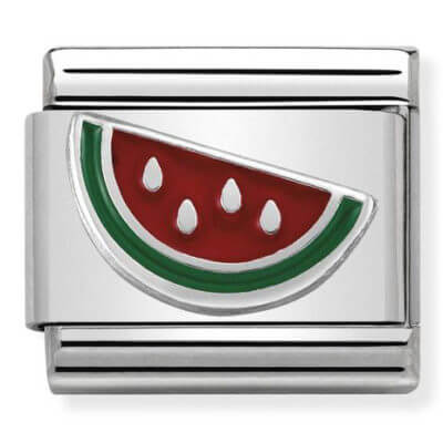 Nomination Silver Watermelon