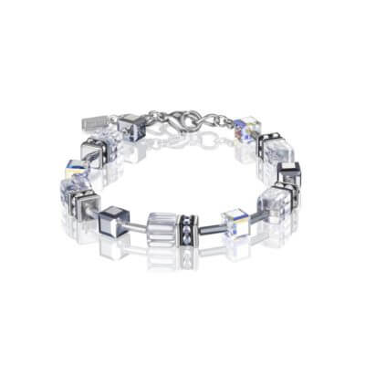 Couer De Lion Crystal-silver Bracelet