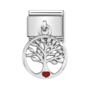 Nomination Classic Silver Tree of Life Drop Charm