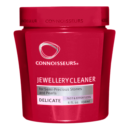 Connoisseurs Premium Edition Delicate Jewelry Cleaner Solution, Value size, 9.6 Ounce, Rinse