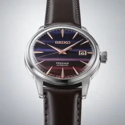 Seiko Presage ‘Purple Sunset’ Cocktail Time Limited Edition SRPK75J1