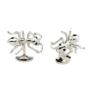 Deakin & Francis Sterling Silver Jungle Ant Cufflinks