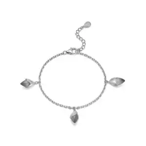 Fei Liu Magnolia Bracelet in Silver Cubic Zirconia MAG-925R-402-CEGY