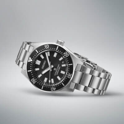 Seiko Prospex 1965 Heritage Diver’s Watch in Cove Black SPB453J1