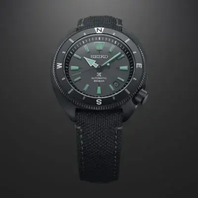 Seiko Prospex ‘Black Series’ Solar Diver SNE587P1