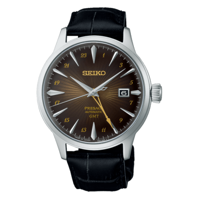 Seiko Presage ‘Rusty Nail’ Cocktail Time GMT SSK039J1