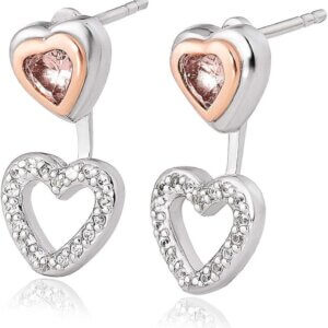 Clogau David Emanuel Heart Earrings - 3SDEHE