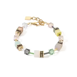 Coeur De Lion GeoCUBE Iconic Precious bracelet multicolour gentle 4905/30-1576