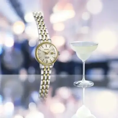 Seiko Presage Cocktail Time ‘White Lady’ Diamond Twist SRE010J1