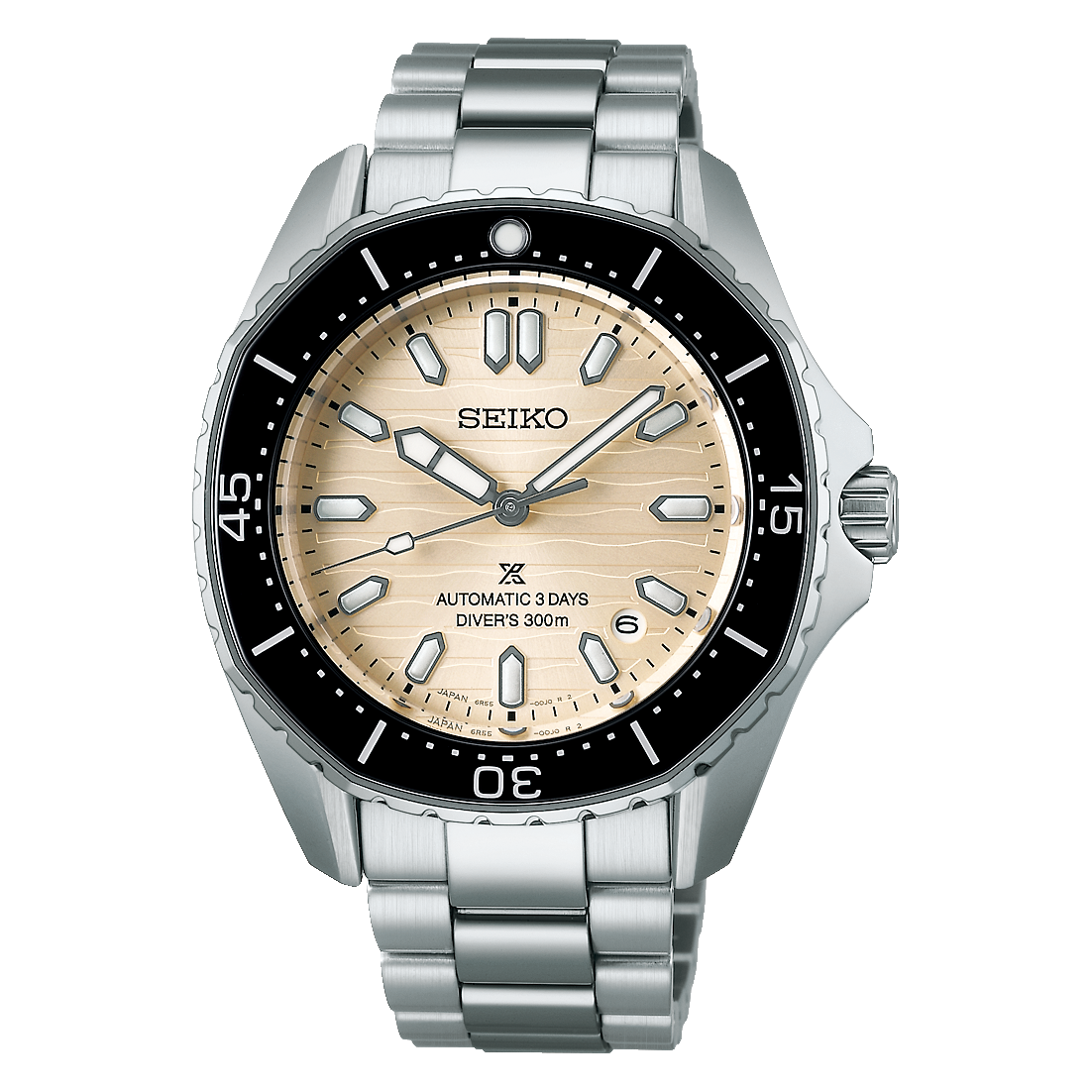 Seiko Prospex Diver’s Watch – Polygonal In Pearl-white - Christopher 